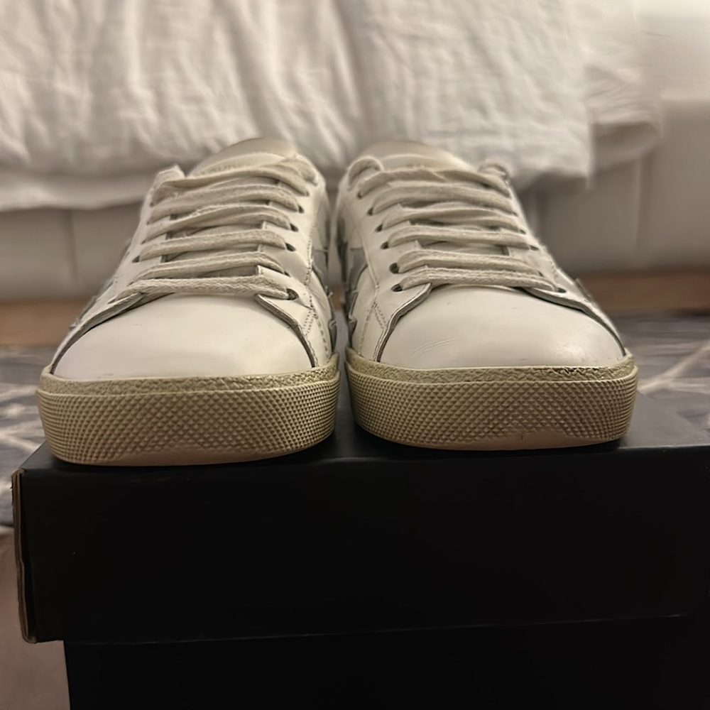 YSL  Court Metallic Star sneakers - Picture 11 of 11